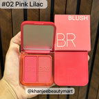 BRIBRI Matte & Shimmer Blush Duo Compact Quad (Multiple Shades Available)