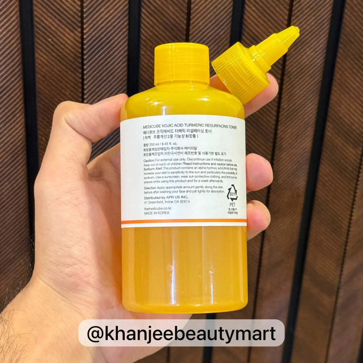 Medicube Kojic Acid Turmeric Resurfacing Toner