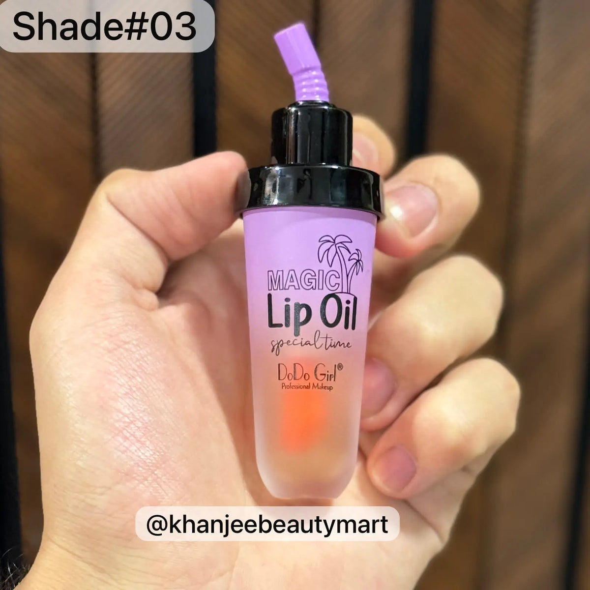 DoDo Girl Magic Lip Oil Special Time Hydrating Gloss (3 Colors Available)