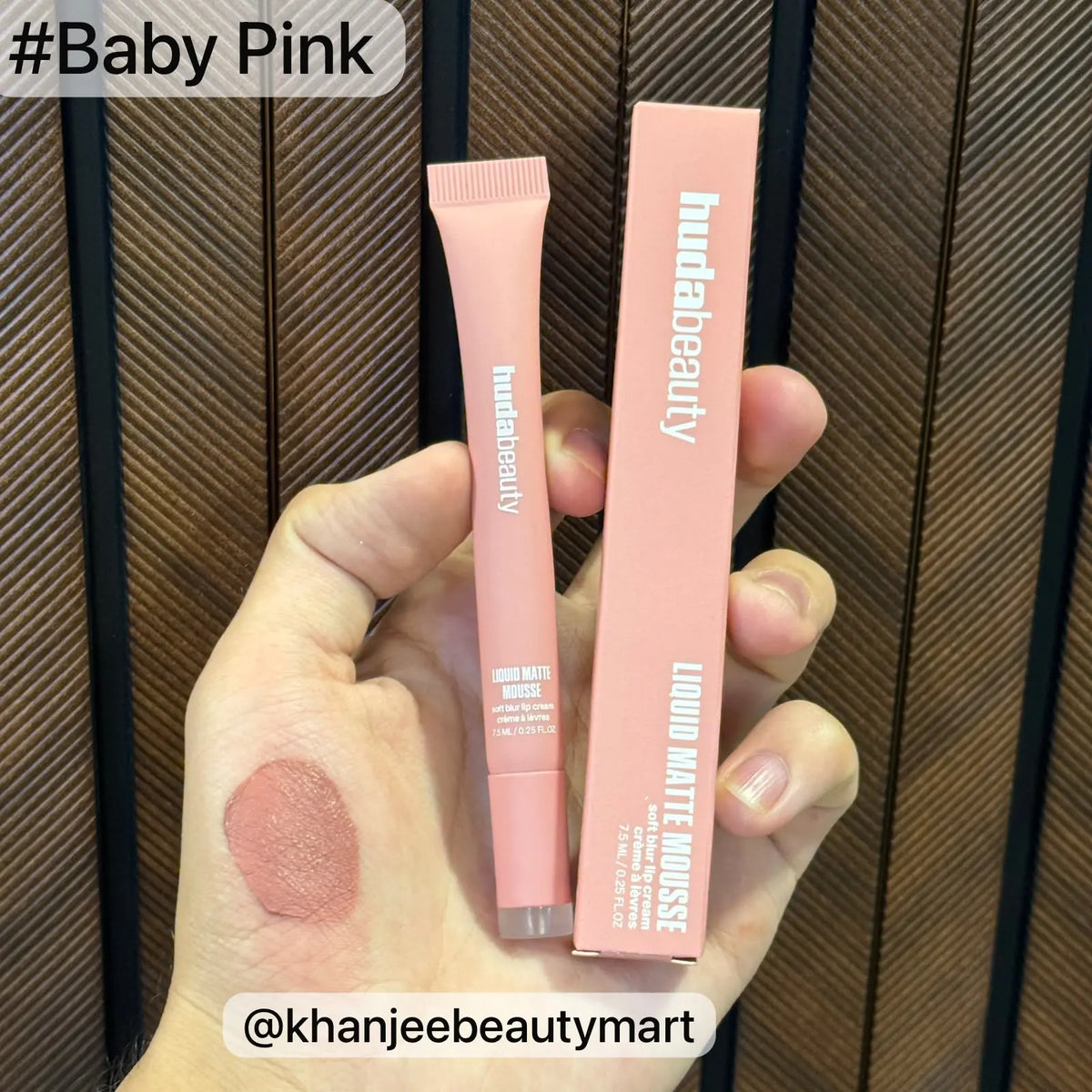 hudabeauty Liquid Matte Mousse Soft Blur Lip Cream