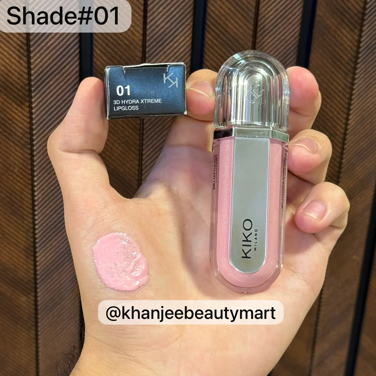 KIKO Milano 3D Hydra High Shine Hydrating Plumping Lipgloss