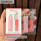 Drohoo Travel Collection Hydrating Lip Gloss & Lip Balm Set (6 Shades Available)