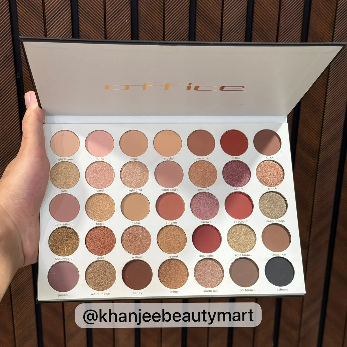 OFFICE Professional Nude Eyeshadow Palette 35-Color Makeup Kit