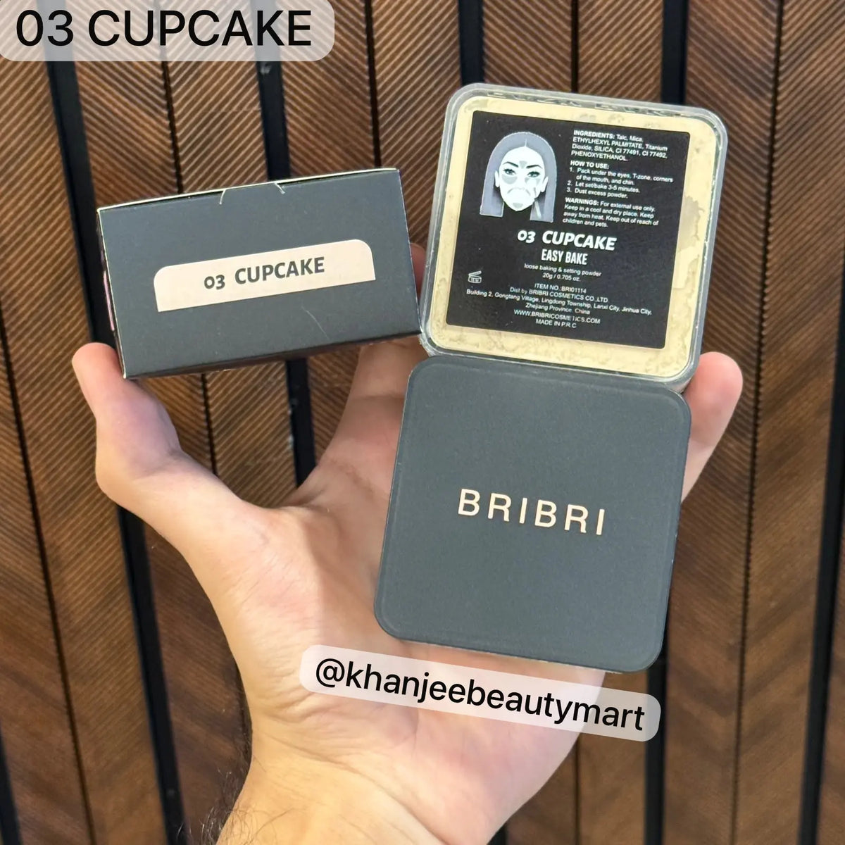 BRIBRI EASY BAKE Loose Baking & Setting Powder
