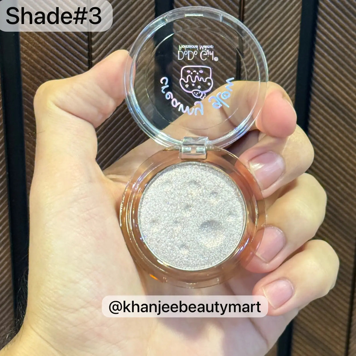 DoDo Girl Creamy Glow Single Shimmer Highlighter & Eyeshadow Pots