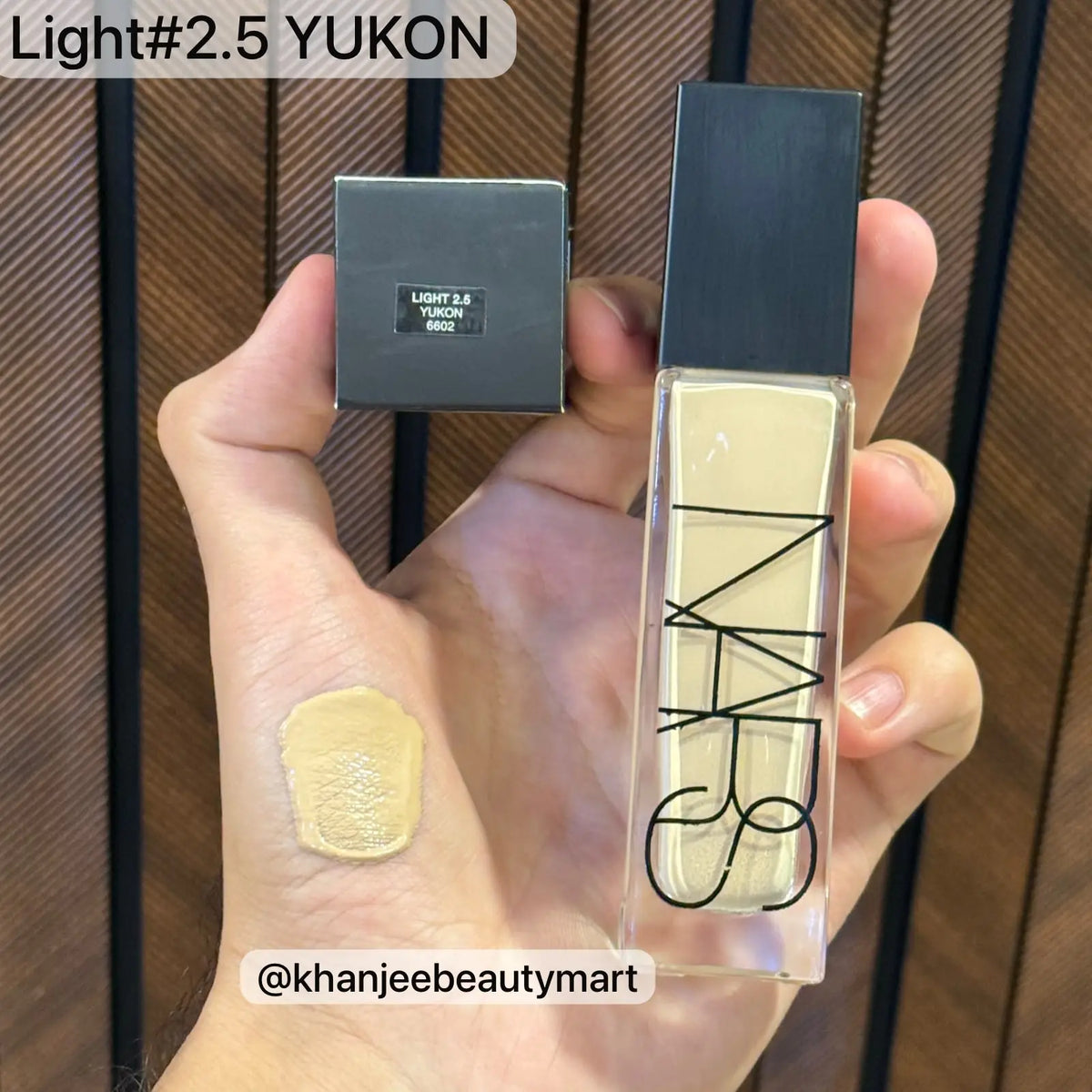 NARS Natural Radiant Longwear Foundation.