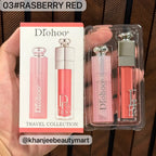 Drohoo Travel Collection Hydrating Lip Gloss & Lip Balm Set (6 Shades Available)