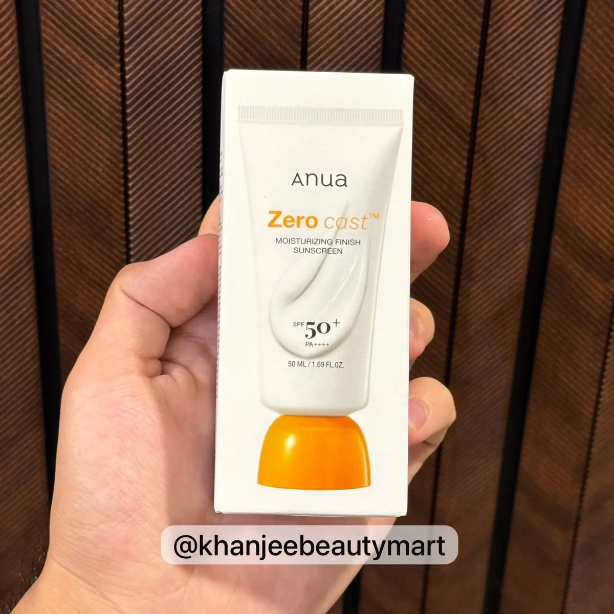 Anua Zero-cast™ Moisturizing Finish Sunscreen SPF 50+ PA++++