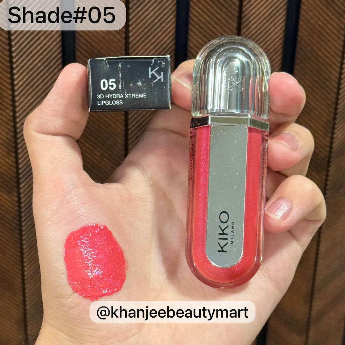 KIKO Milano 3D Hydra High Shine Hydrating Plumping Lipgloss