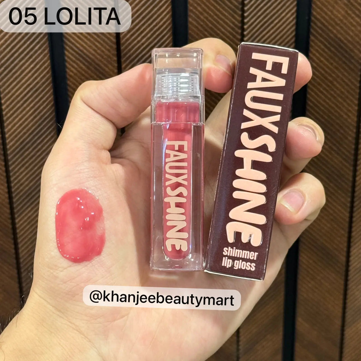 BRIBRI FAUX SHINE Shimmer Lip Gloss Collection