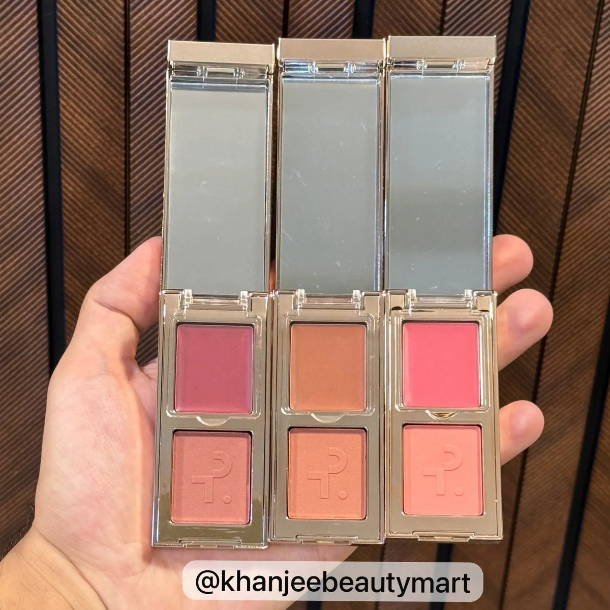 PATRICK TA Major Headlines Double-Take Cream & Powder Blush Duo Compacts (3 Shade Options Available)