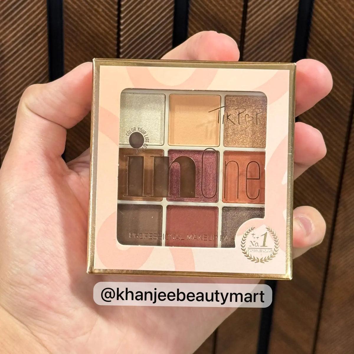 Tik Tok 3-Layer All-In-One Makeup Palette (Eyeshadow, Blush & Contour)