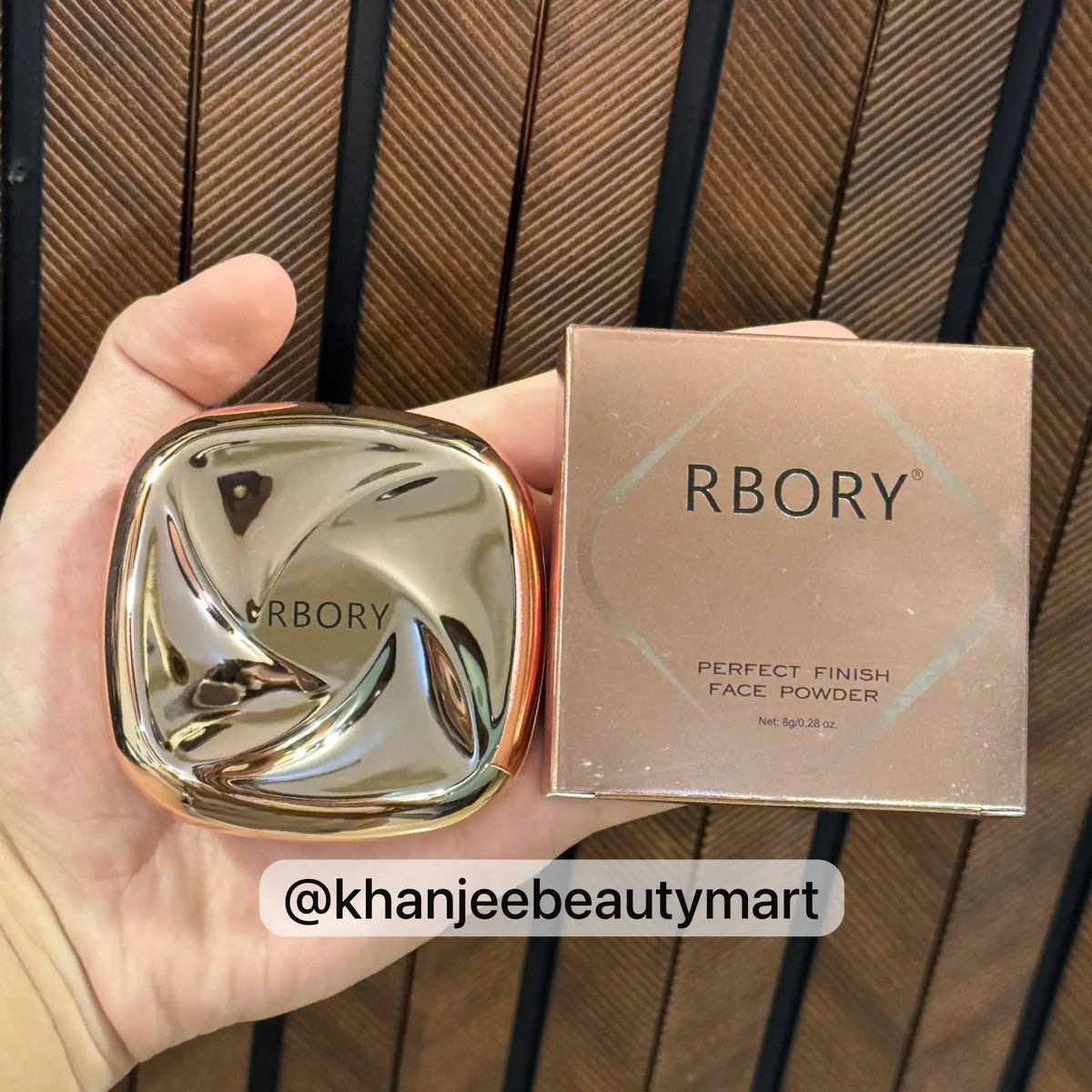 RBORY Perfect Finish Face Powder Compact