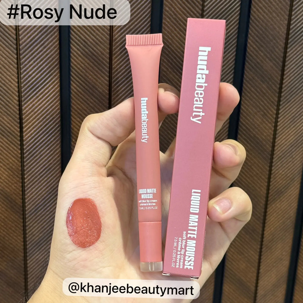 hudabeauty Liquid Matte Mousse Soft Blur Lip Cream