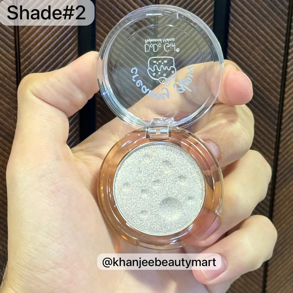 DoDo Girl Creamy Glow Single Shimmer Highlighter & Eyeshadow Pots