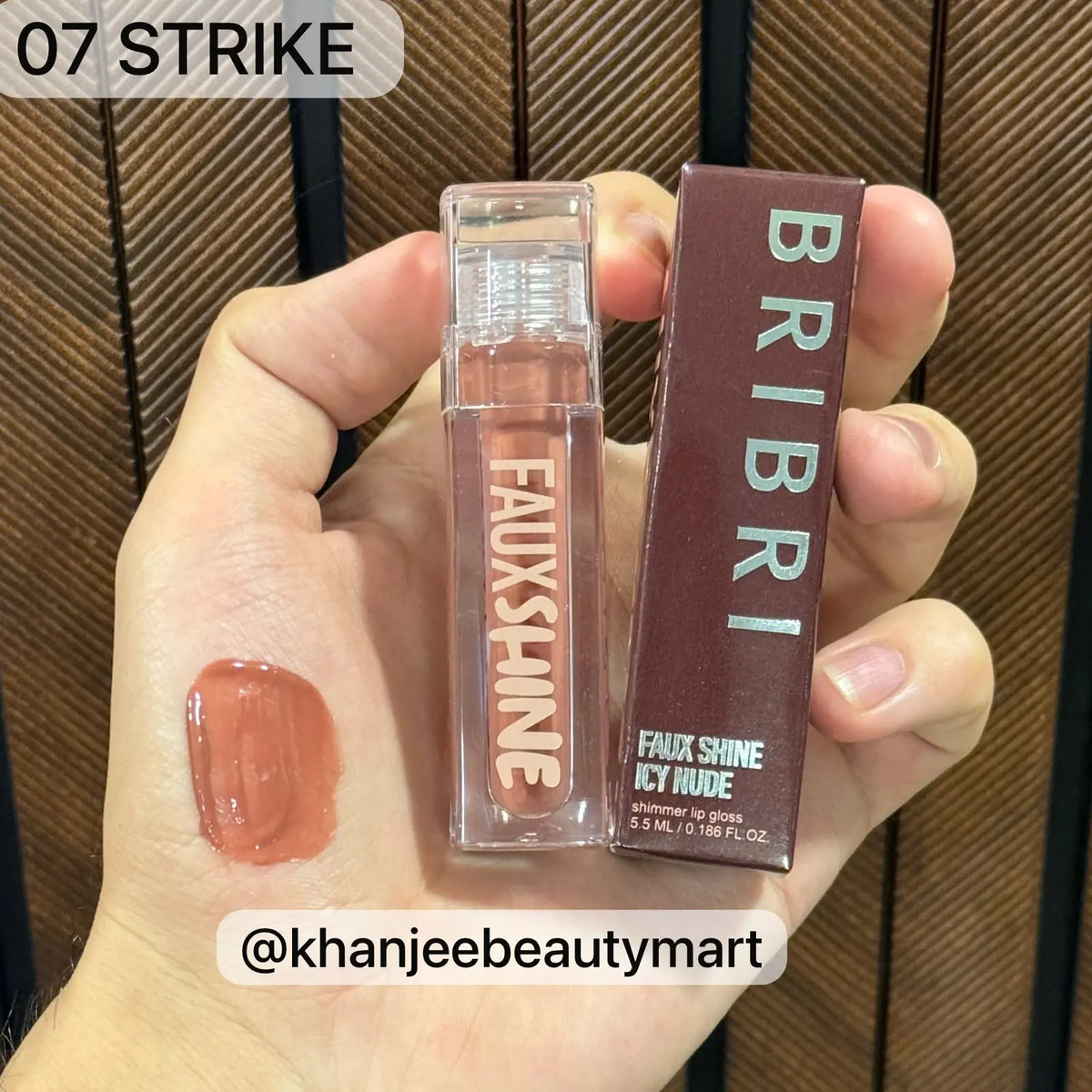 BRIBRI FAUX SHINE Shimmer Lip Gloss Collection