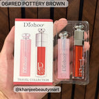Drohoo Travel Collection Hydrating Lip Gloss & Lip Balm Set (6 Shades Available)