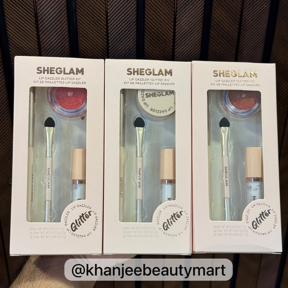 Sheglam Lip Dazzler Gliter Kit