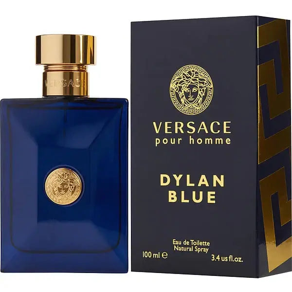 Versace Pour Homme Dylan Blue Eau De Toilette Spray for Men (100ml.)