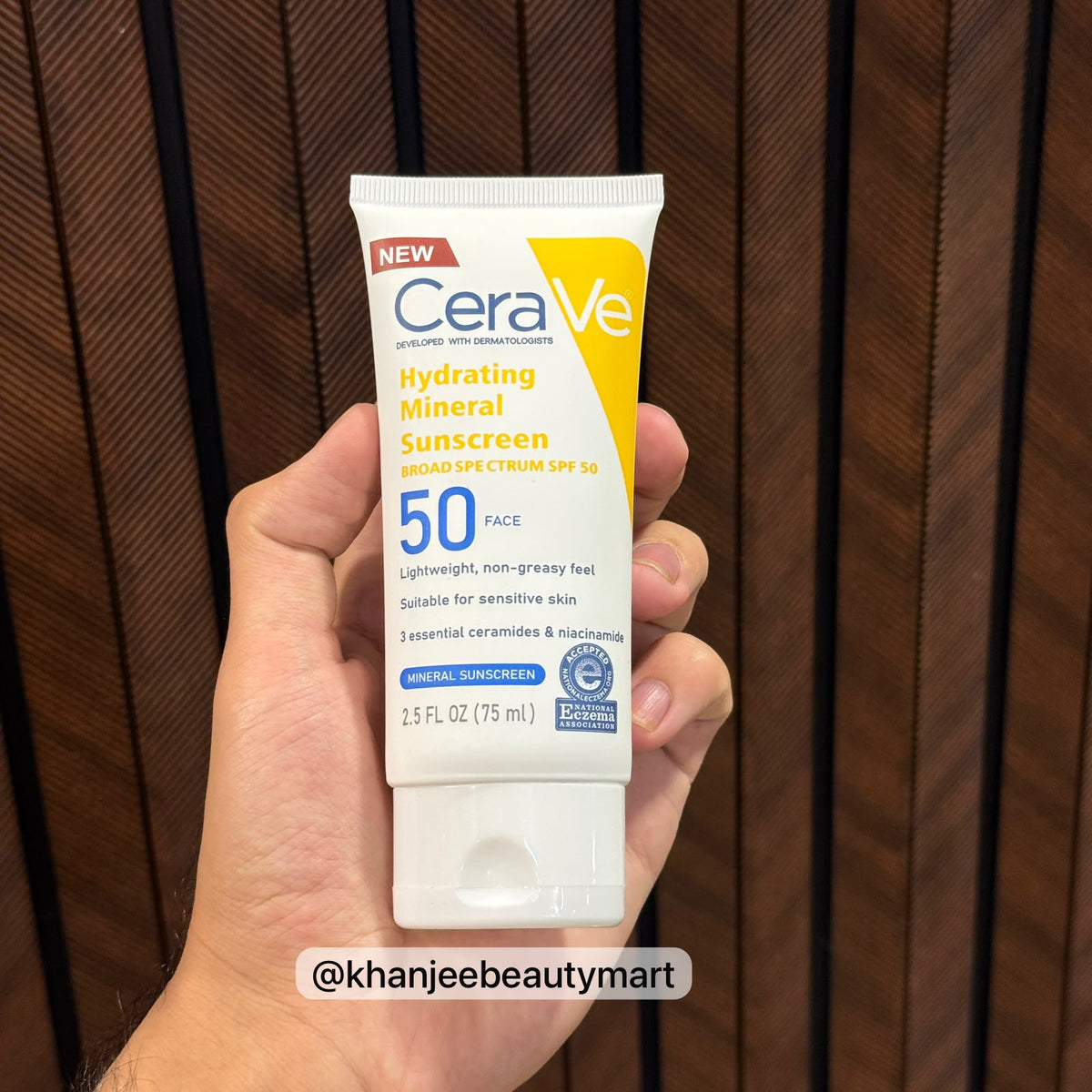 CeraVe Hydrating Mineral Sunscreen SPF 50