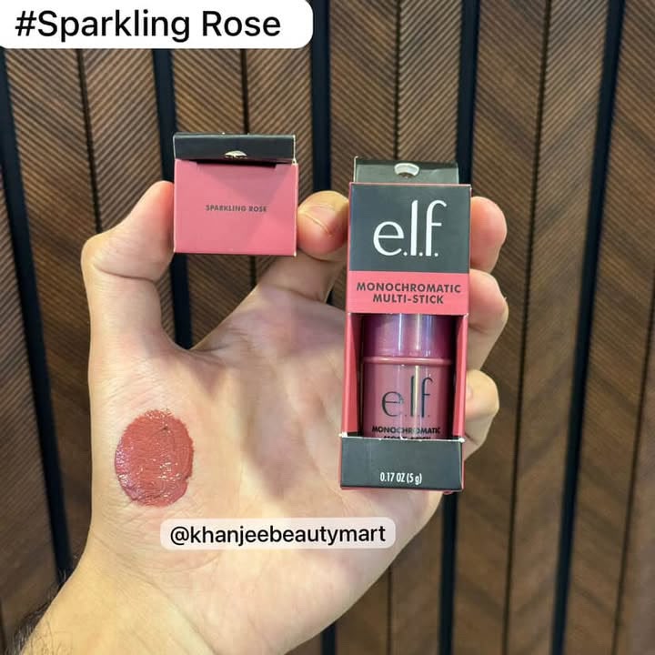 E.l.f. Monochromatic Multi-Stick — One Stick for Lips, Cheeks & Eyes(Contour,Blush,Gloss&Eyeshadow All in one )