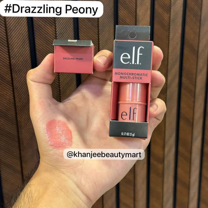 E.l.f. Monochromatic Multi-Stick — One Stick for Lips, Cheeks & Eyes(Contour,Blush,Gloss&Eyeshadow All in one )