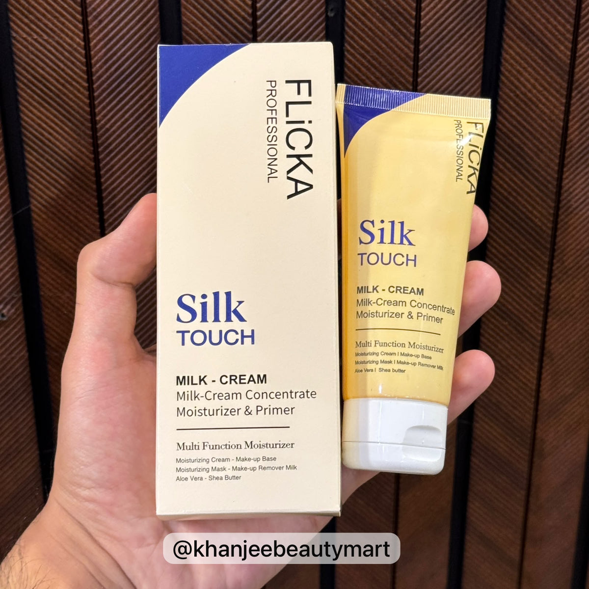 Flicka Professional Silk Touch Milk-Cream Moisturizer & Makeup Primer