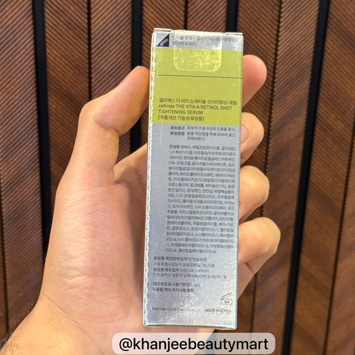 Celimax Retinol Shot Tightening Serum – Retinal 0.1%