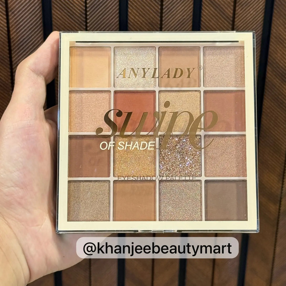Any Lady 16 Color Eyeshadow Palette – Shimmer & Matte
