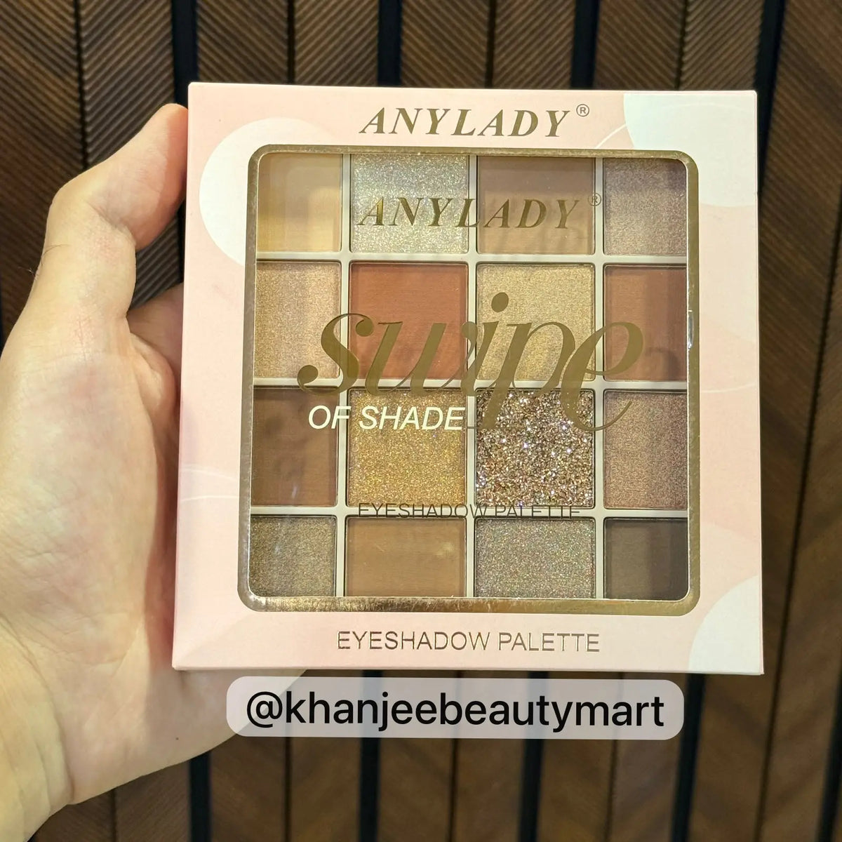 Any Lady 16 Color Eyeshadow Palette – Shimmer & Matte
