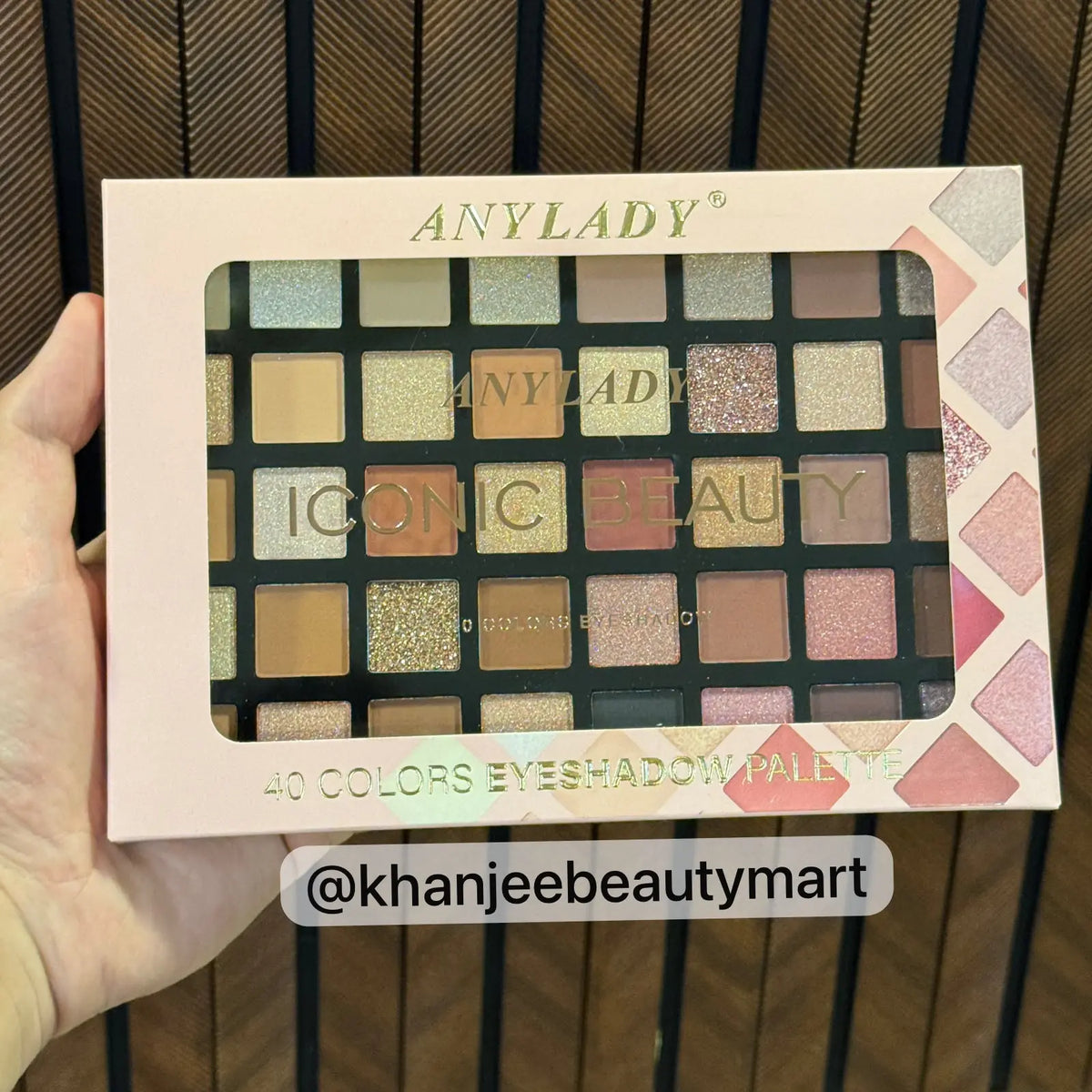 Any Lady 40 Color Eyeshadow Palette – Shimmer & Matte