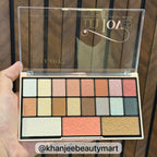 Any Lady Love Multi-Use Makeup Palette – Eyeshadow, Blusher, Highlight & Contour