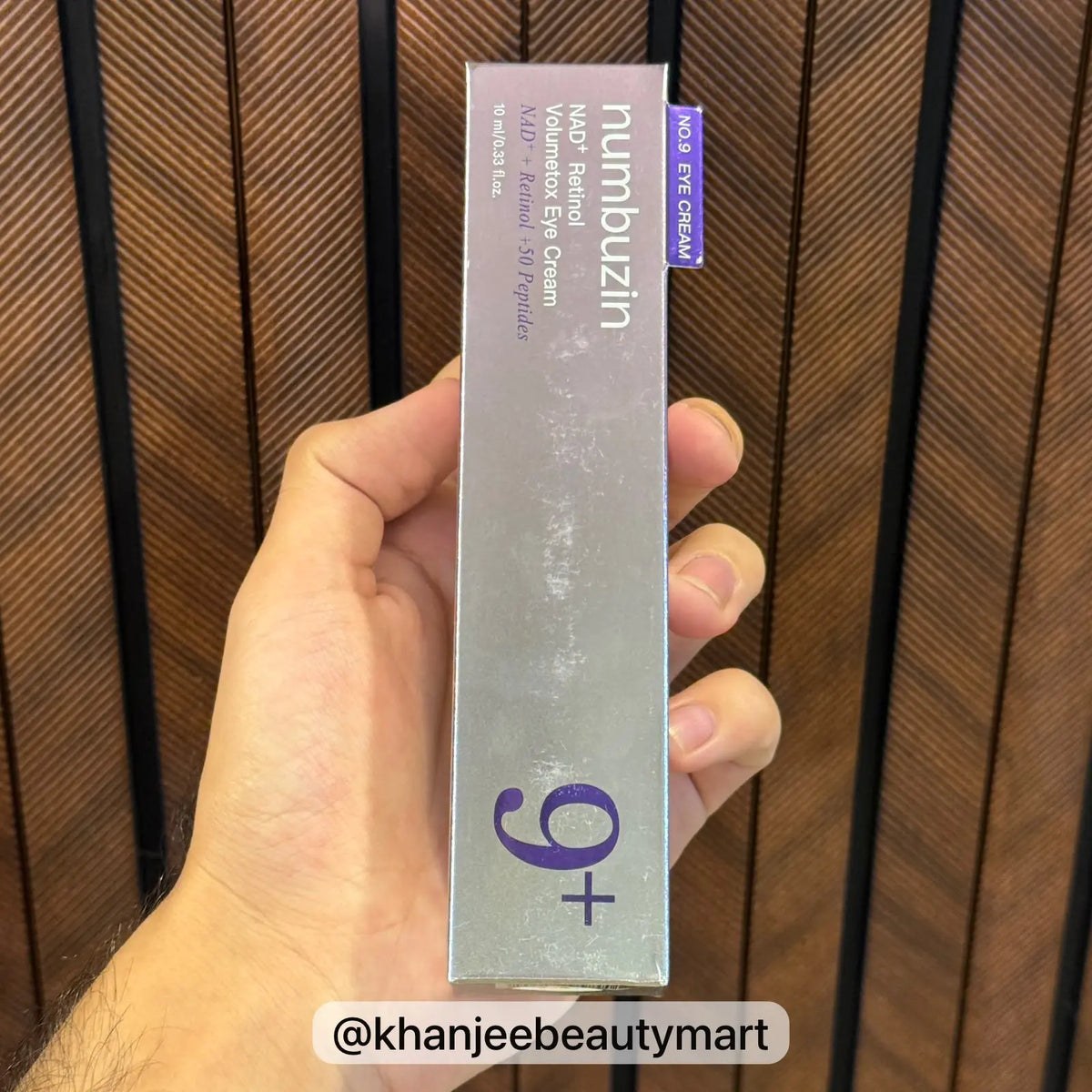 Numbuzin No.9 NAD+ Retinol Volumetox Eye Cream – 10ml