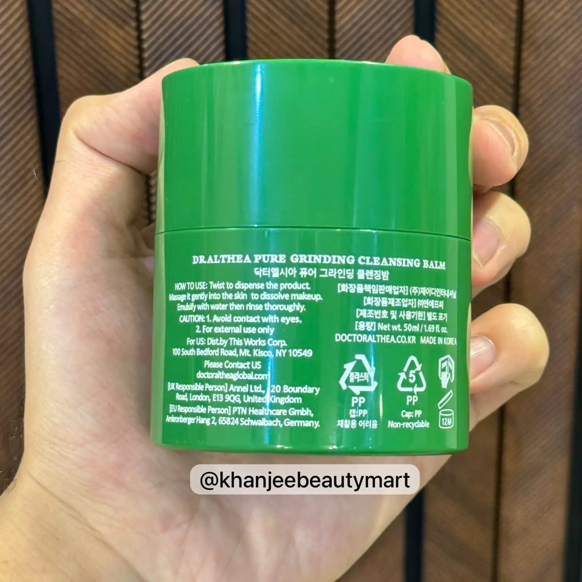 Dr. Althea Pure Grinding Cleansing Balm – 50ml