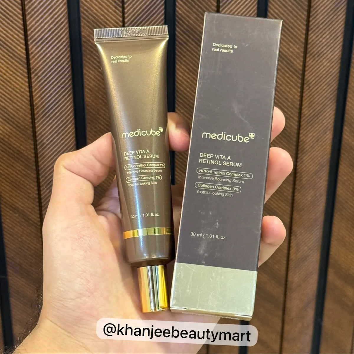 Medicube Deep Vita A Retinol Serum – HPR + 5-Retinol Complex & Collagen Complex 3% – 30ml