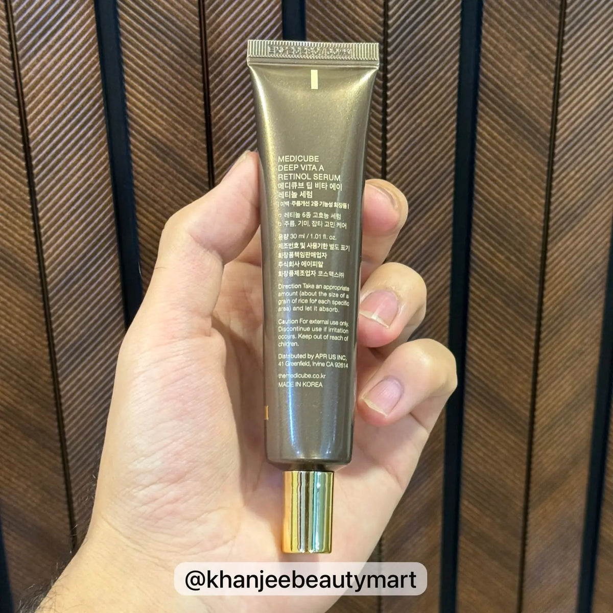 Medicube Deep Vita A Retinol Serum – HPR + 5-Retinol Complex & Collagen Complex 3% – 30ml