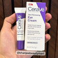 CeraVe Skin Renewing Eye Cream – With Peptide Complex, 3 Essential Ceramides, Niacinamide & Caffeine – 0.5 OZ (14.2 g / 15 ml)