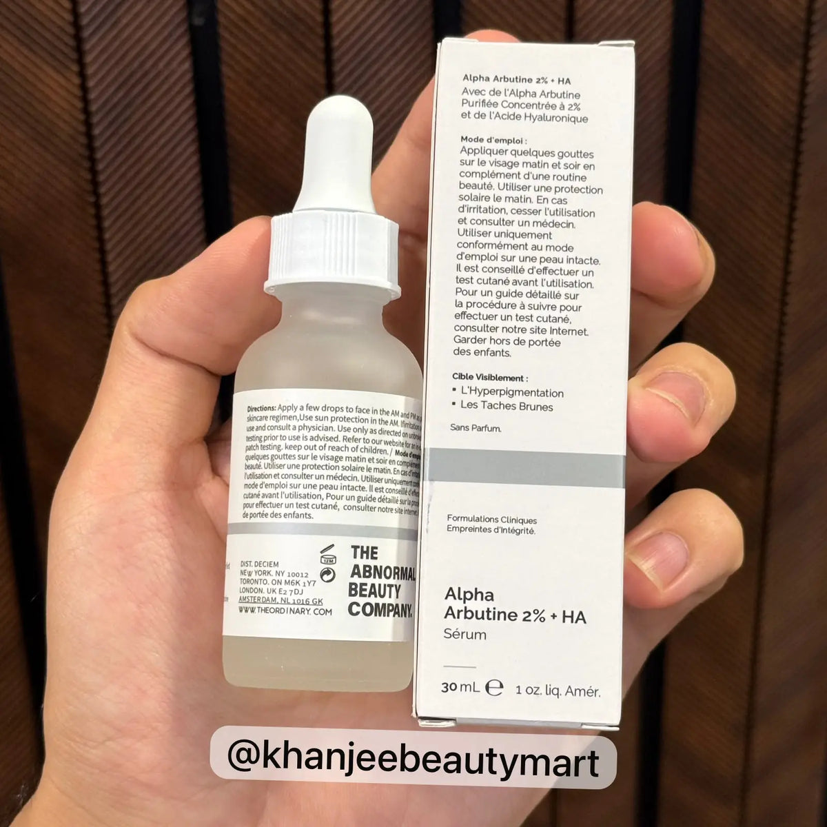 The Ordinary Alpha Arbutin 2% + HA Serum – A Concentrated Serum with 2% Purified Alpha Arbutin and Hyaluronic Acid – 30 ml / 1 fl. oz. U.S.