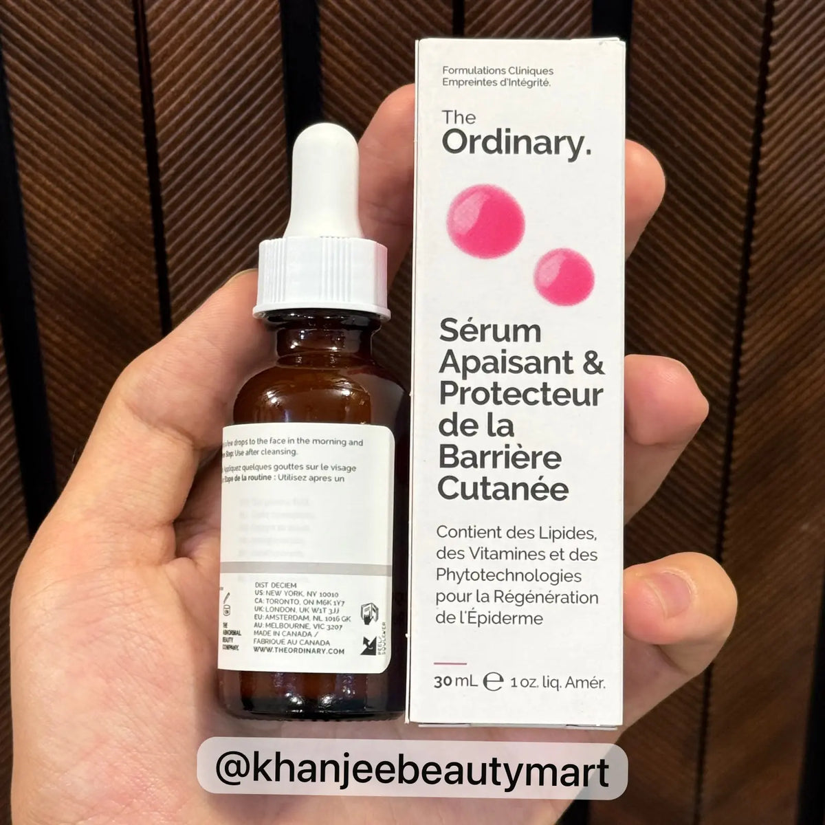 The Ordinary Soothing & Barrier Support Serum – With Lipids, Vitamins, and Phytotechnologies for Epidermal Repair – 30 ml / 1 fl. oz. U.S.