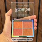 Romantic Color Fashion Make Upkit – Professional Contour & Blush Duo Palette