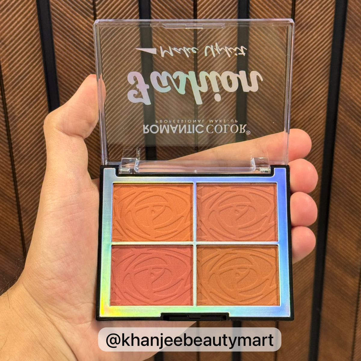 Romantic Color Fashion Make Upkit – Professional Contour & Blush Duo Palette