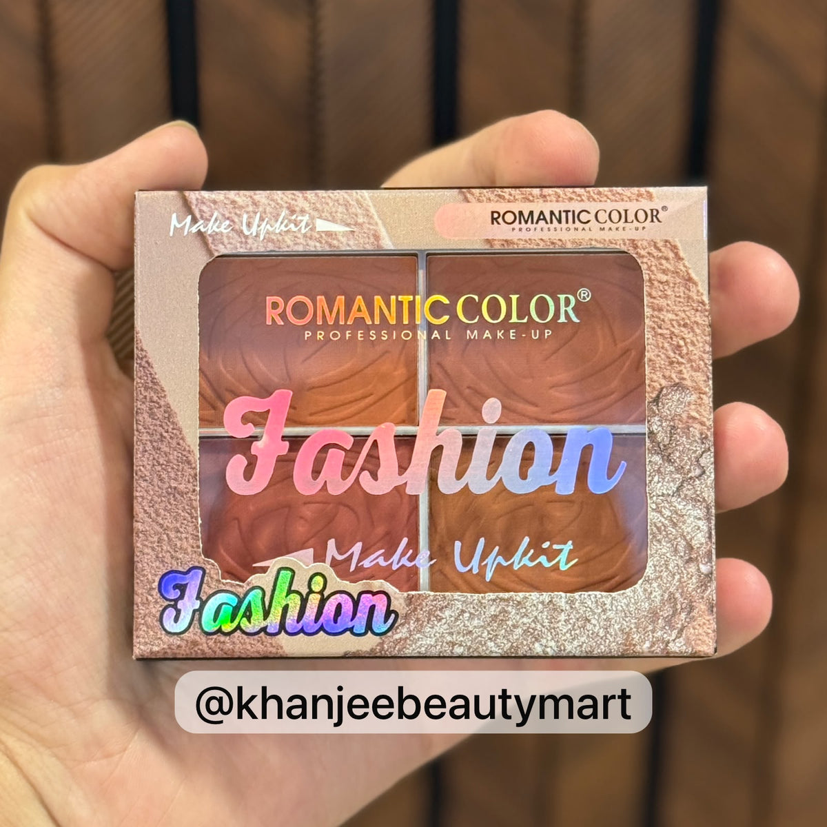 Romantic Color Fashion Make Upkit – Professional Contour & Blush Duo Palette