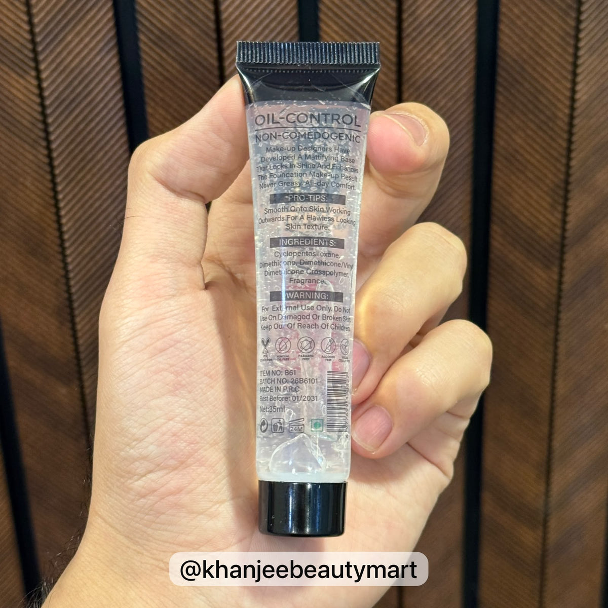 Beauty Nakeed BN Oil-Control Hydrating Make-Up Primer (35ml)
