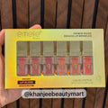 Emelie Paris Creamy Liquid Lipstick & Lip Gloss Set – Primer Inside (6 Pcs Pack)