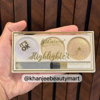 Mielena Italy 3 Colors Highlighter Kit with Applicator Brush