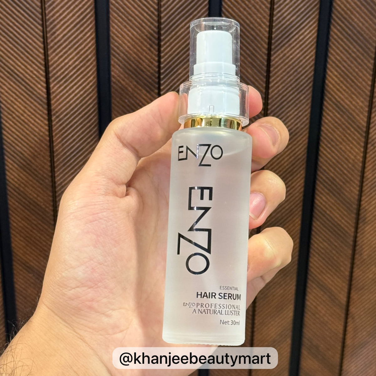 ENZO Professional Keratin Essential Hair Serum for Natural Luster (30ml)