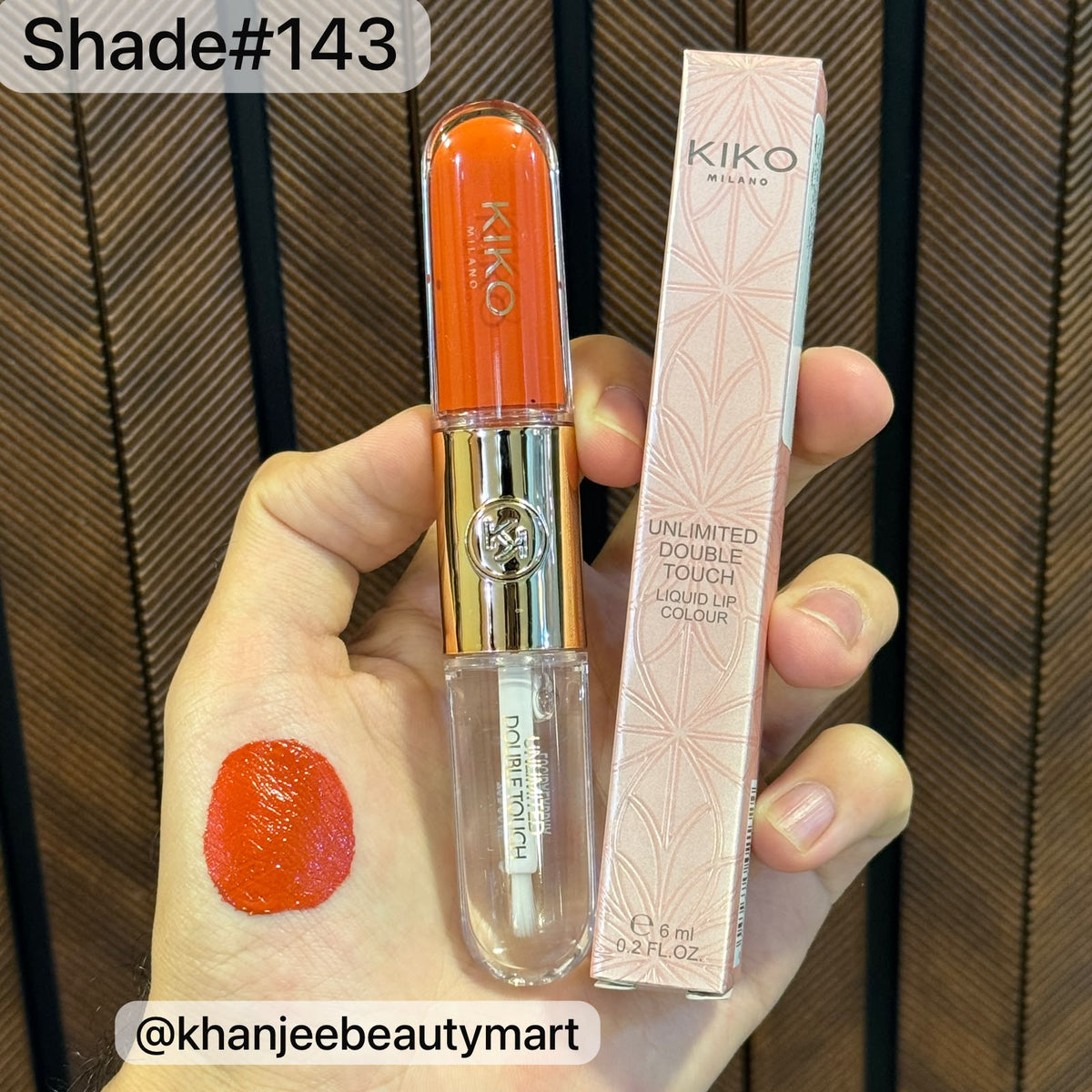 KIKO Milano Unlimited Double Touch 2 IN 1 Liquid Lip Gloss