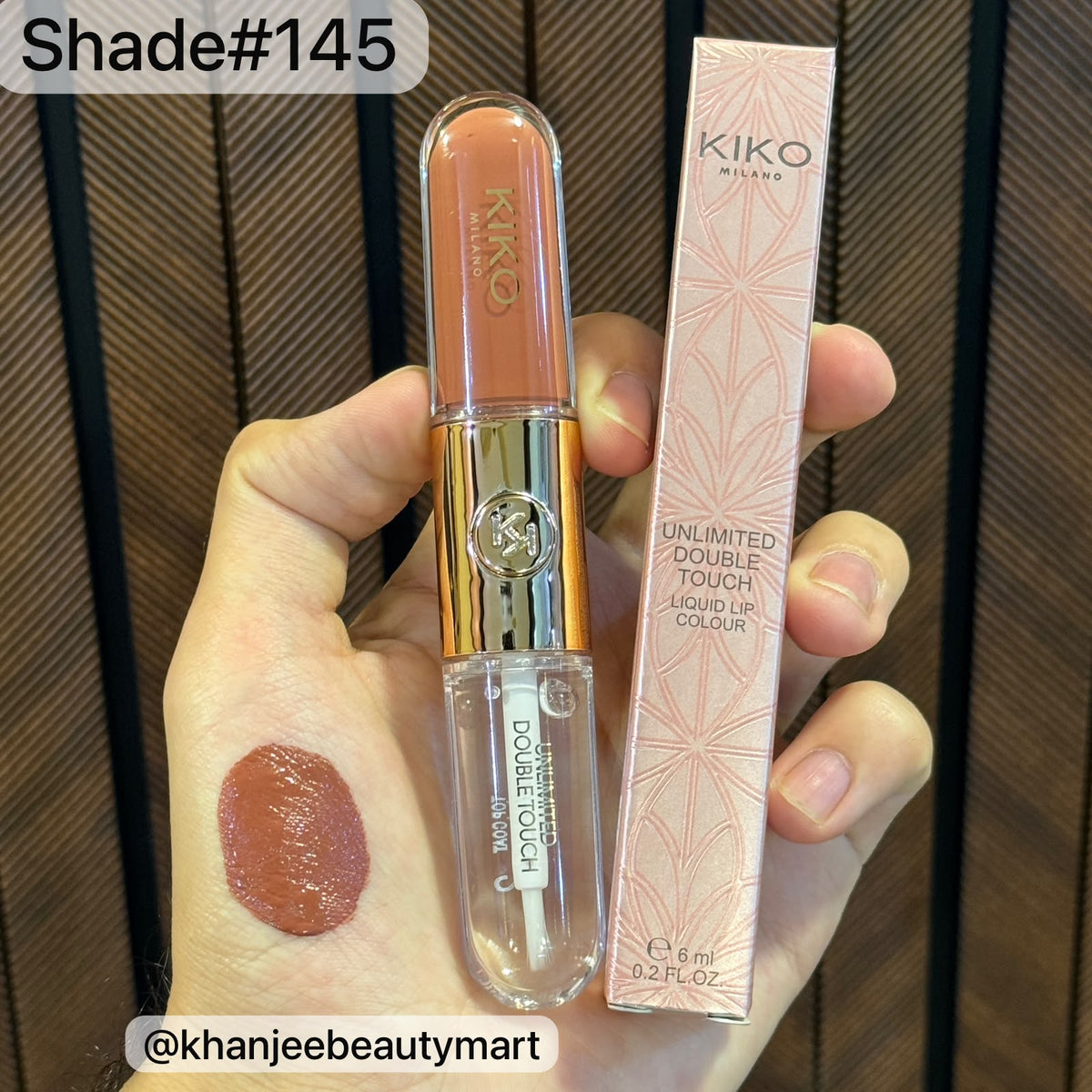 KIKO Milano Unlimited Double Touch 2 IN 1 Liquid Lip Gloss