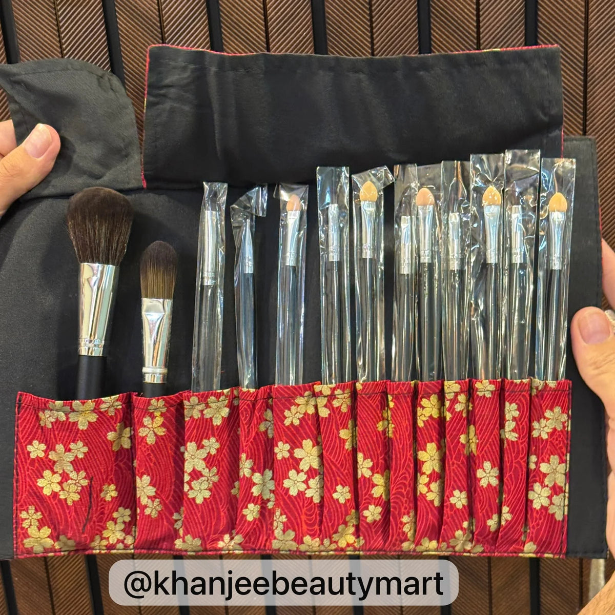 13-Piece Makeup Brush Set with Pouch – Face & Eye Makeup Brushes