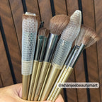 JustGlow Beauty Professional 10 Pc Makeup Brush Set